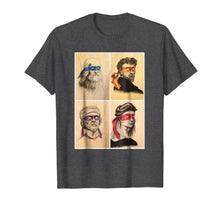 Load image into Gallery viewer, Renaissance Ninja Artists Poster Style Pop Art TShirt
