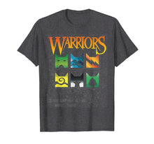 Load image into Gallery viewer, Warrior Cats Clan Icons T-Shirt - boy and girls book readers
