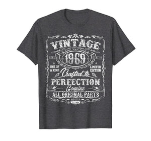 Classic 50th birthday gift Vintage 1969 tshirt for men women