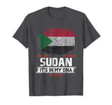 Load image into Gallery viewer, Sudan IT'S IN MY DNA Sudanese Flag T-Shirt
