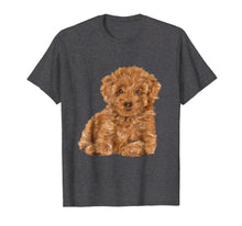 Load image into Gallery viewer, Poodle Dog T-Shirt Watercolor Style
