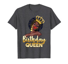 Load image into Gallery viewer, Birthday Queen - Happy Birthday T-Shirt Funny Afro Girl
