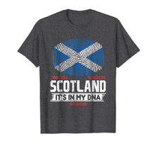 Load image into Gallery viewer, Scotland IT'S IN MY DNA Scottish Flag T-Shirt
