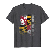 Load image into Gallery viewer, Maryland State Flag Souvenir T-Shirt
