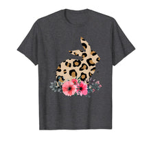 Load image into Gallery viewer, Bunny Leopard Print Floral Cute Easter Girls Women T-Shirt-154529
