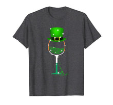 Load image into Gallery viewer, Happy St Patrick&#39;s Day Shamrock Wine Glass Costume Men Women T-Shirt-830083
