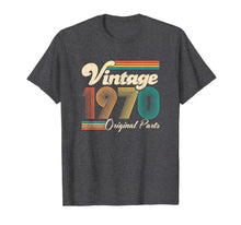 Load image into Gallery viewer, 50th Birthday Gift - Vintage 1970 - Retro Bday 50 Years Old T-Shirt-840780
