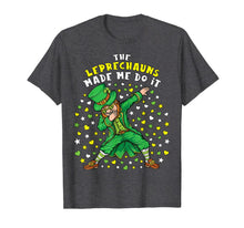 Load image into Gallery viewer, The Leprechauns Made Me Do It St Patrick&#39;s Day Leprechaun T-Shirt-556406

