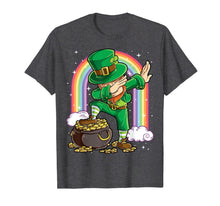 Load image into Gallery viewer, St Patricks Day Dabbing Leprechaun Boys Kids Men Gifts Dab T-Shirt-203544
