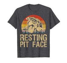 Load image into Gallery viewer, Vintage Pitbull Resting Pit Face - Funny Pitbull Lovers T-Shirt-149700

