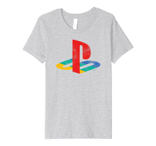 Load image into Gallery viewer, Playstation Playstation Logo Retro Distressed Premium T-Shirt
