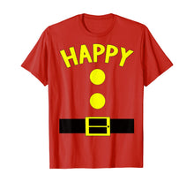 Load image into Gallery viewer, Happy Dwarf Halloween Costume Funny Gift Idea Happy Dwarf  T-Shirt

