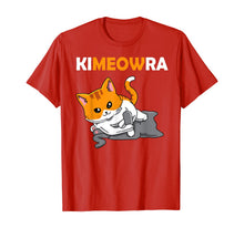 Load image into Gallery viewer, Jiu-Jitsu Kimura Kimeowra, Cute Kawaii Cat Japanese T-Shirt-516966
