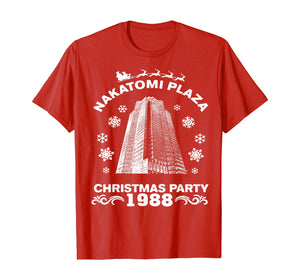 Nakatomi Plaza Christmas Party 1988 Men Boy Pop Culture T-Shirt