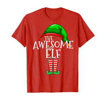 Load image into Gallery viewer, Awesome Elf Group Matching Family Christmas Gift Holiday T-Shirt
