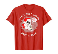 Load image into Gallery viewer, Christmas Santa Funny Xmas Christmas July Holiday Party Joke T-Shirt
