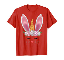 Load image into Gallery viewer, Cute Unicorn Rabbit Easter Day Girls Kids T-Shirt-125583
