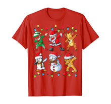 Load image into Gallery viewer, Dabbing Santa Elf Friends Christmas Kids Boys Men Xmas Gifts T-Shirt
