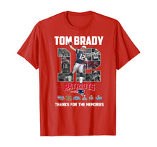 Load image into Gallery viewer, Thank You For The Memories-Tom-Gift-Brady-20 Year T-Shirt-55978
