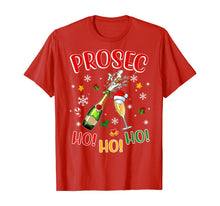 Load image into Gallery viewer, Prosec Ho Ho Ho Funny Prosecco Wine Christmas T-Shirt
