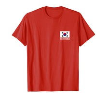 Load image into Gallery viewer, South Korea flag shirt Proud Korean flag T-Shirt Soccer
