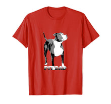 Load image into Gallery viewer, Mens Pit Dad American Bully Staffy Amstaff T Shirt
