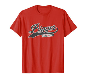 Bigger Brother Sibling Grayscale Shirt