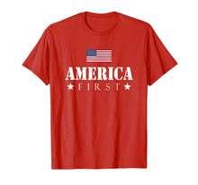 Load image into Gallery viewer, America First T-shirt Americafirst
