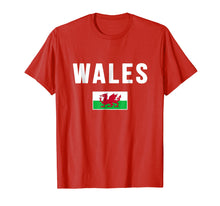 Load image into Gallery viewer, Wales T-shirt Welsh Flag
