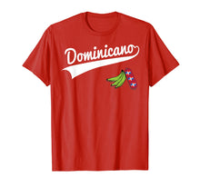 Load image into Gallery viewer, Dominican Republic Baseball Shirt Platano Power T-Shirt
