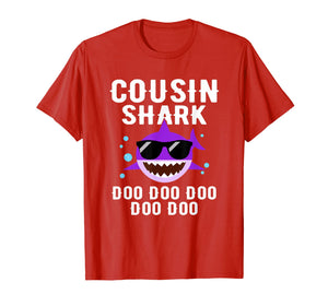 COUSIN Shark Doo Doo T-shirt Funny Gifts for Men Women