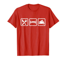 Load image into Gallery viewer, Eat sleep motorcycle T-Shirt
