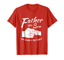 Load image into Gallery viewer, Father and Son Matching Outfits The Legend and The Legacy
