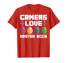 Load image into Gallery viewer, GAMERS LOVE EASTER EGGS T SHIRT
