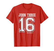 Load image into Gallery viewer, John 3:16 Christian Religious Salvation Gospel Bible T-shirt

