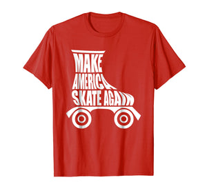 Make America Skate Again Roller Skating Cute T-Shirt