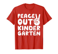 Load image into Gallery viewer, Peace Out Kindergarten T-Shirt Class of 2019 Graduation Gift T-Shirt
