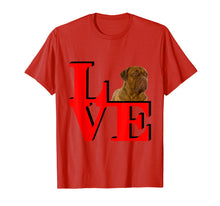 Load image into Gallery viewer, My Dogues de Bordeaux Love Park  T-Shirt
