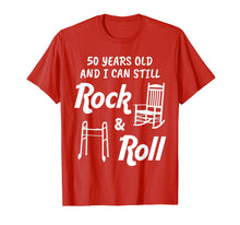 Load image into Gallery viewer, Funny Rock &amp; Roll 50th Birthday Gift TShirt
