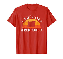 Load image into Gallery viewer, I Support Red For Ed T-Shirt Oregon Teacher Public Education
