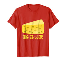 Load image into Gallery viewer, Big Cheese T Shirt CEO Boss Leader Owner funny gift
