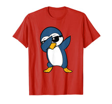 Load image into Gallery viewer, Dabbing Penguin TShirt Cool Cute Animal Dab Boy Girl Shirt
