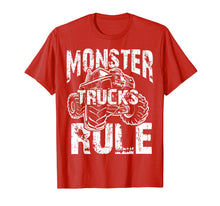 Load image into Gallery viewer, MONSTER TRUCKS RULE T-shirt

