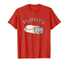 Load image into Gallery viewer, Kawaii T-Shirt: PURRITO Cat
