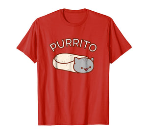 Kawaii T-Shirt: PURRITO Cat