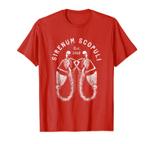 Load image into Gallery viewer, Goth Punk Siren Mermaid Skeleton Sirenum Scopuli Skull Shirt
