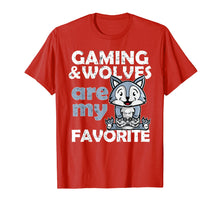 Load image into Gallery viewer, Gaming &amp; Wolf Favorite Gamer Tee T Shirt for Boys Girls
