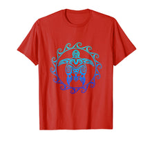 Load image into Gallery viewer, Ocean Blue Tribal Hawaiian Sea Turtle T-shirt
