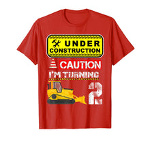 Load image into Gallery viewer, Kids 2nd Truck Themed Birthday Excavator Shirt Age 2 Yr Old

