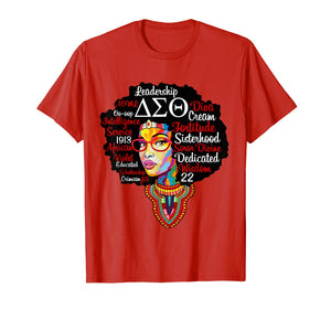 Delta DST Sorority Natural Hair Scarf Diva Sigma Theta Gift